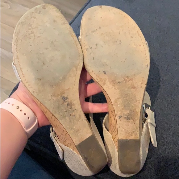 Donald J Pliner Dylan Cork Wedge Sandals - Picture 3 of 5